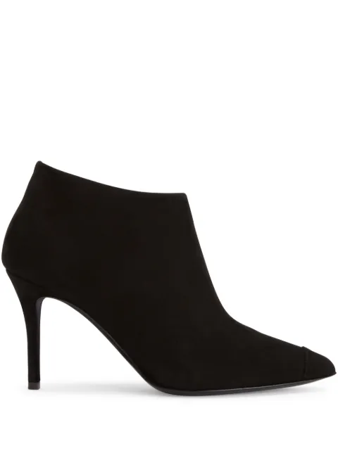 Giuseppe Zanotti 90mm Greek suede ankle boots Black I270046K03