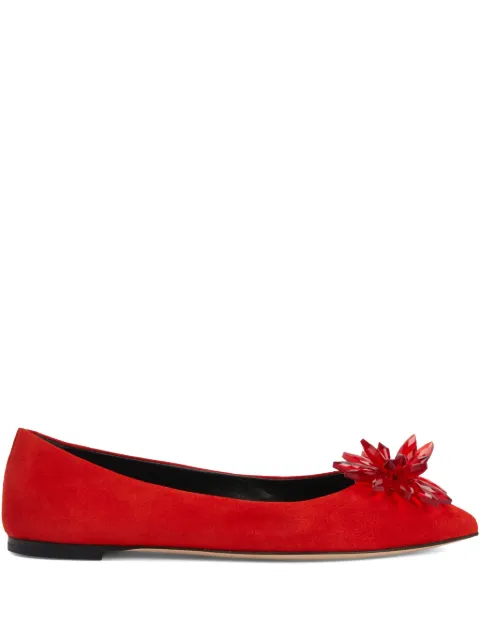 Giuseppe Zanotti Valliee ballet flats Red E260024K04