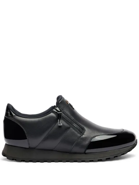 Giuseppe Zanotti Ilde Run double-zip low-top sneakers Black IU10058K19