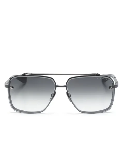 Dita Eyewear Mach Six pilot-frame sunglasses Black DTS121