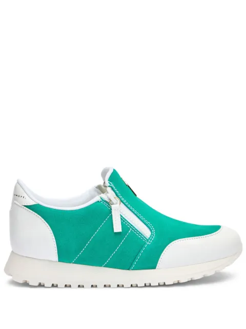 Giuseppe Zanotti Ilde Run suede sneakers Green I160019K06