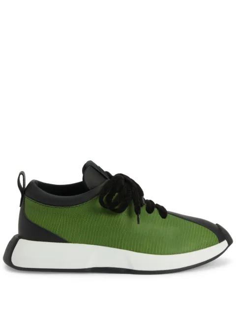 Giuseppe Zanotti Giuseppe Zanotti Ferox lace-up low-top sneakers Green RU10047K03