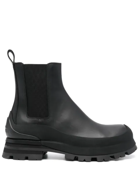 Alexander McQueen Wander leather Chelsea boots Black 777807WIEQ31000