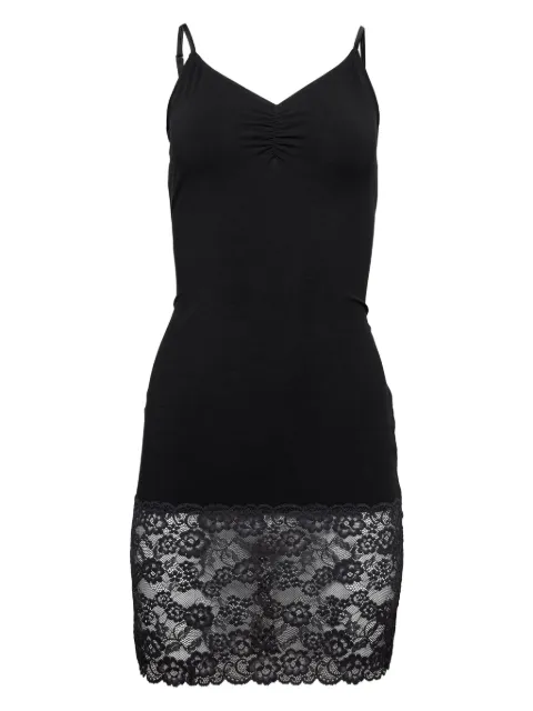 Fleur Du Mal organic-cotton slip dress Black SL01300100