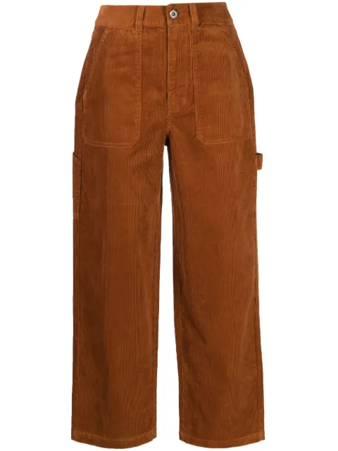CHOCOOLATE corduroy straight-leg trousers Brown L6703AW