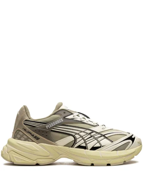 PUMA Pleasures Velophasis lace-up sneakers Neutrals 39169602