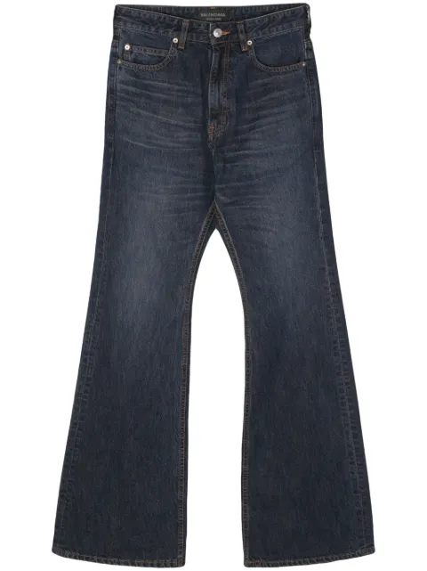 Balenciaga high-waisted bootcut jeans Blue 775621TOW58