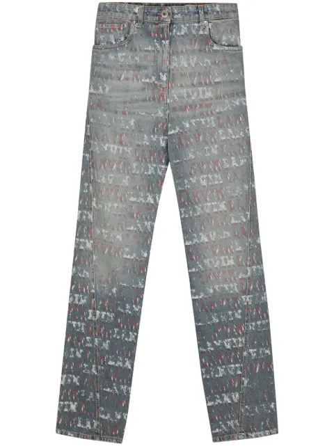Lanvin x Future mid-rise straight leg jeans Blue RWTR0335D082P24
