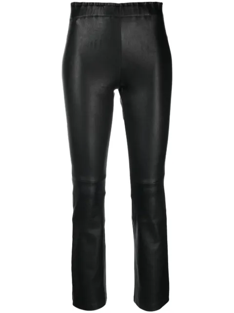 Stouls cropped leather trousers Black JPTWENTY