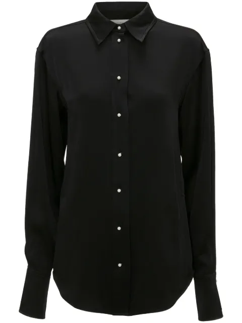 Victoria Beckham Waistcoat long-sleeved shirt Black 1423WSH004913D