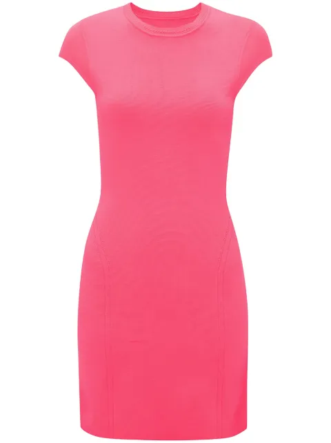 Victoria Beckham VB Body knitted minidress Pink 1323KDR004749A