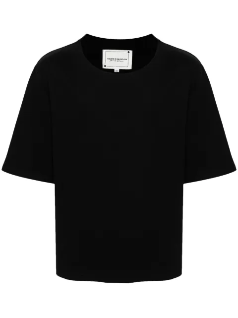 Youths In Balaclava round-neck layered T-shirt Black YOU07T104