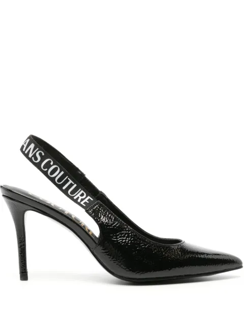 Versace Jeans Couture Scarlett 90mm slingback pumps Black 76VA3S52ZS539
