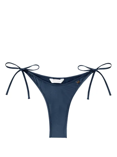 Palm Angels metallic bikini bottoms Blue PWFG007S24FAB0014949