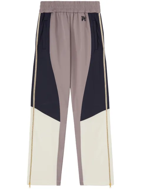 Palm Angels colour-block track pants Purple PWCJ025S24FAB0013684