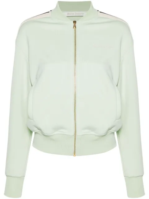 Palm Angels CLASSIC LOGO TRACK BOMBER JKT Green PWBD050S24FAB0015103