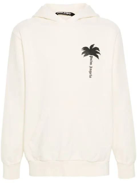 Palm Angels THE PALM HOODY White PMBB058S24FLE0010310