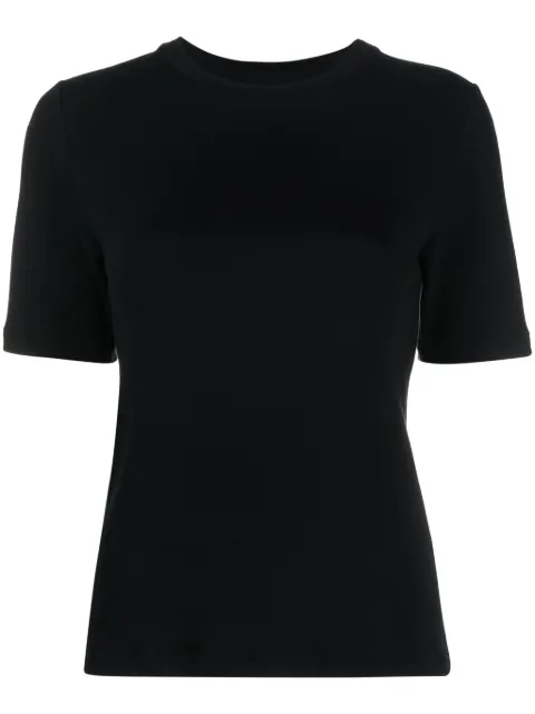 La Collection short-sleeve cotton T-shirt Black 720JOSAPHA