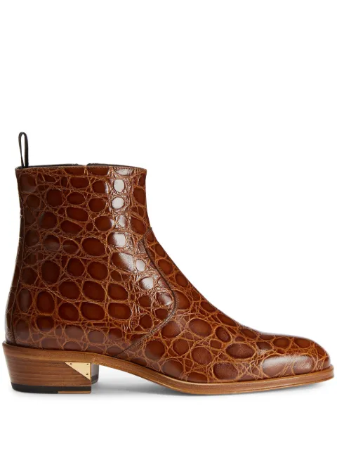 Giuseppe Zanotti 40mm Fabyen boots Brown EU40015003