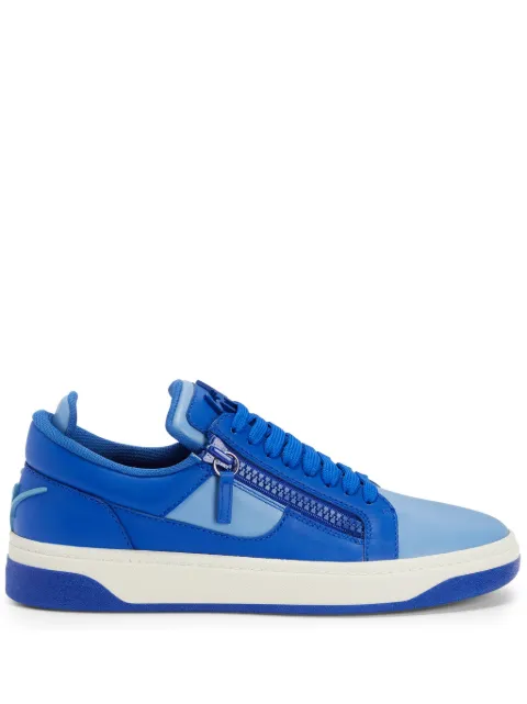 Giuseppe Zanotti GZ94 double-zip low-top sneakers Blue RU30027006