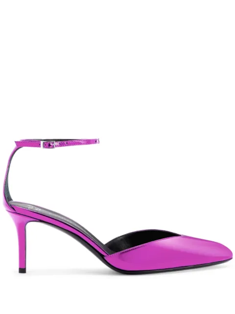 Giuseppe Zanotti Alenee leather pumps Pink E460002001