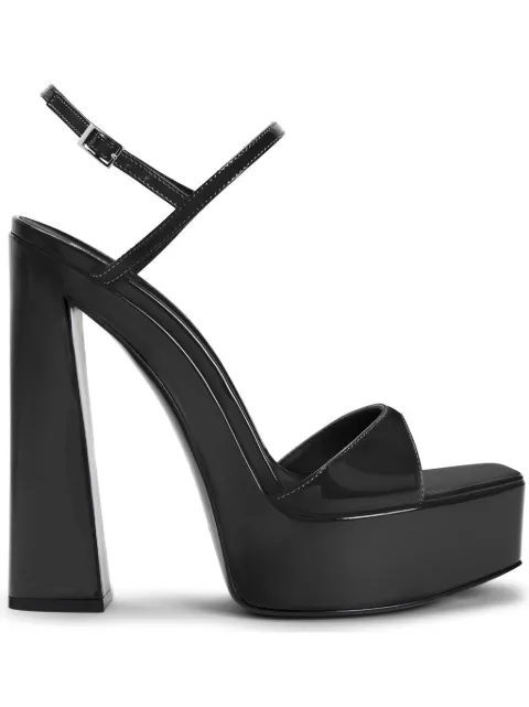 Giuseppe Zanotti Sylvy 145mm platform sandals Black E400033003