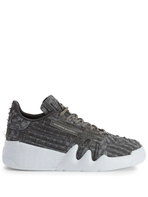 Giuseppe Zanotti Talon lace-up low-top sneakers Grey RM40001003