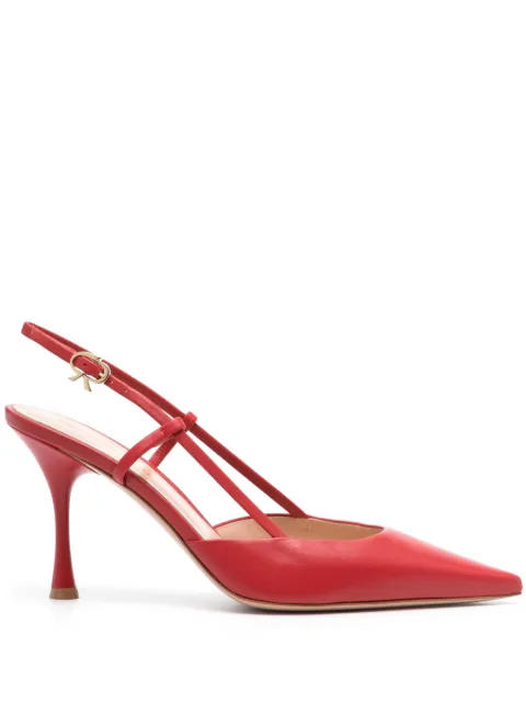 Gianvito Rossi Ascent 85mm slingback pumps Red G9533585LACVIT