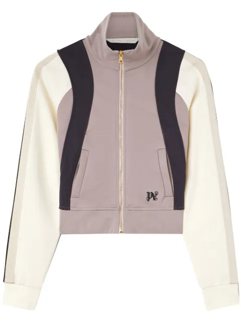 Palm Angels PA monogram track jacket Purple PWBD054S24FAB0013684