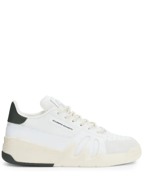 Giuseppe Zanotti Talon logo-detail leather sneakers White RW30000007
