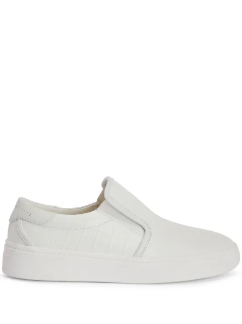 Giuseppe Zanotti Gz94 slip-on leather sneakers White RS40019002