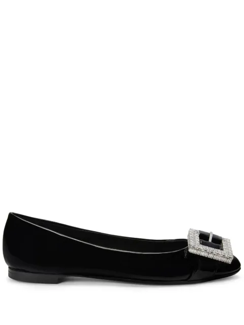 Giuseppe Zanotti Miss Buckle ballerina shoes Black E460017002