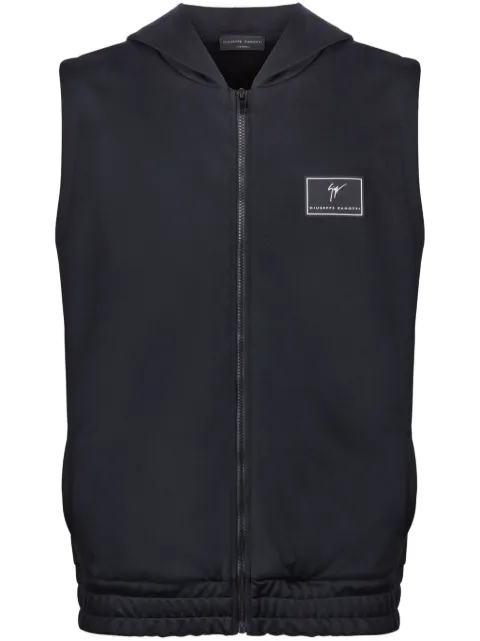Giuseppe Zanotti LR-43 cotton track shorts Black ERU4004001