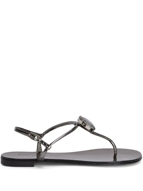 Giuseppe Zanotti Anthonia thong sandals Grey E400004003