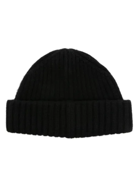 TOTEME cashmere ribbed-knit beanie Black 241WSH1241YA0016001