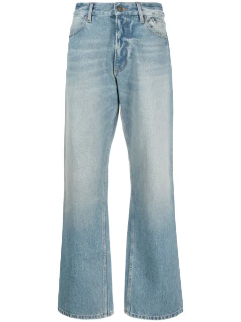 Gauchère low-rise wide-leg jeans Blue C123030800421223