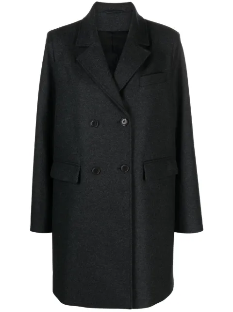 Skall Studio Robin recycled wool double-breasted coat Grey ROBINJACKET23221