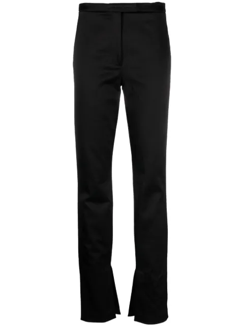 Alexander Wang stretch-satin tailored legging Black 1WC4234638