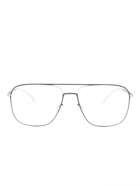 Mykita Steen rectangle-frame glasses Grey STEEN