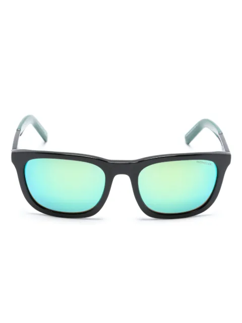 Moncler Eyewear Kolligian rectangle-frame sunglasses Black ML0290