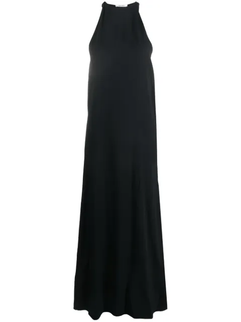 Gauchère draped-detail sleeveless maxi dress Black M123082802441000