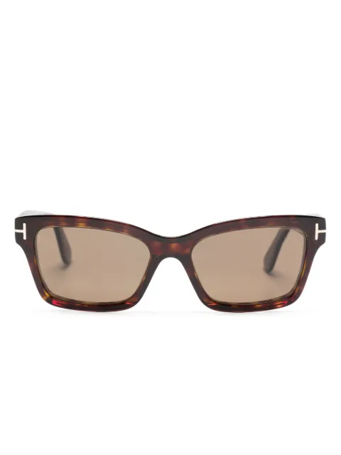 TOM FORD Eyewear Mikel square-frame sunglasses Brown FT1085