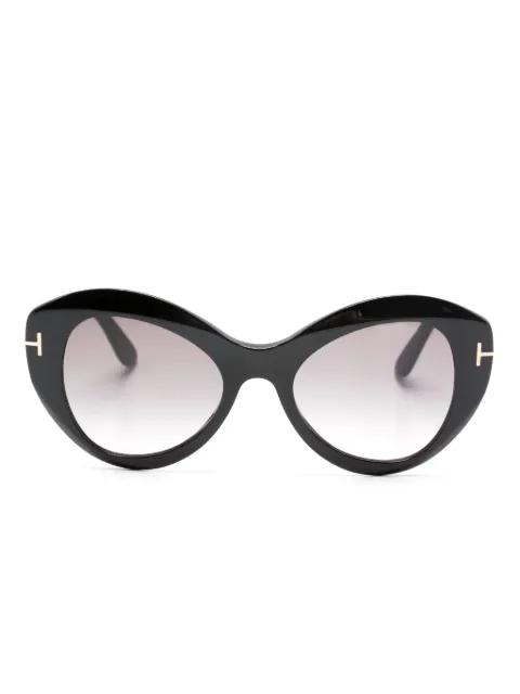 TOM FORD Eyewear Guinivere cat-eye sunglasses Black FT108401B