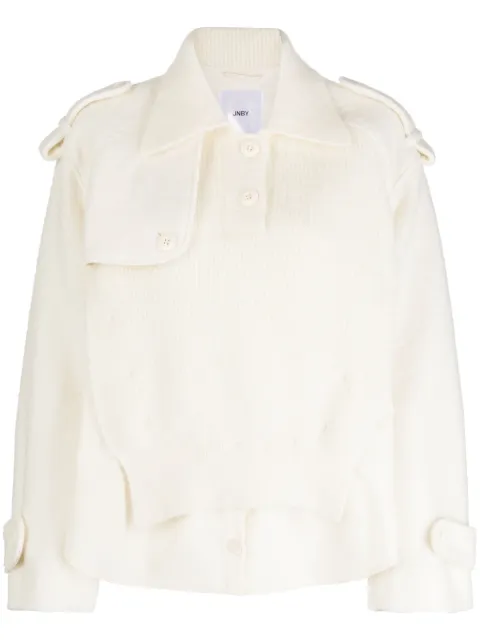JNBY layered spread-collar jumper Neutrals 5N0612810