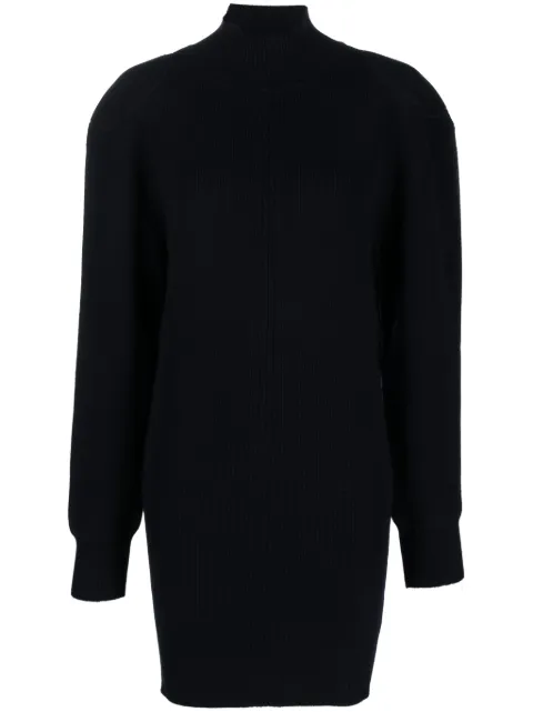Stella McCartney high-neck backless dress Blue 6K05823S2449