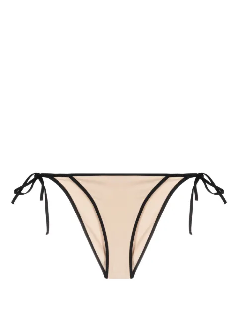 TOTEME Stripe Tie bikini bottoms Neutrals 241WSW1029FB0097056