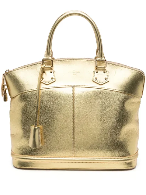 Louis Vuitton Pre-Owned 2007 Lockit MM tote bag Gold LVLOCKITARGENTO