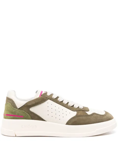 GHŌUD Tweener panelled sneakers White TWLWLS14