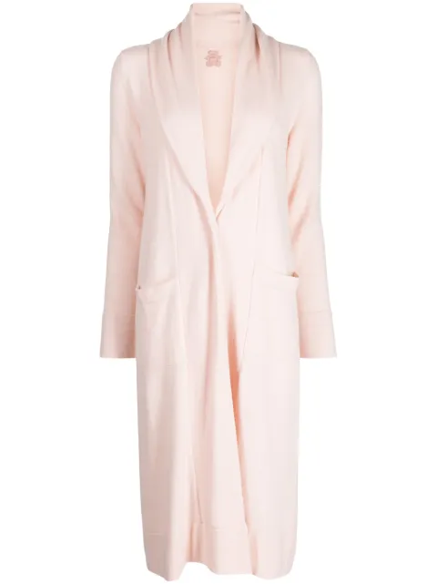 Teddy Cashmere Venzia open-front cashmere cardigan Pink VENZIA