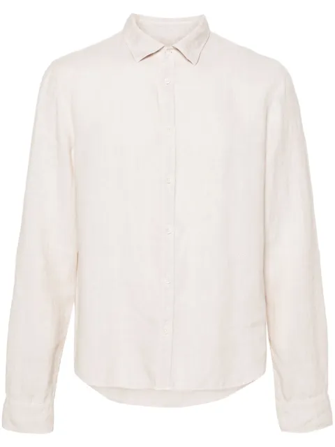Zadig&Voltaire Stan linen shirt Neutrals WMSH00290